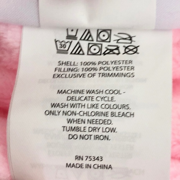 Sleepy Sloth, Kids Faux Fur Hooded Throw, Pink, 36 in x 56 in, New With Tags - Picture 14 of 14